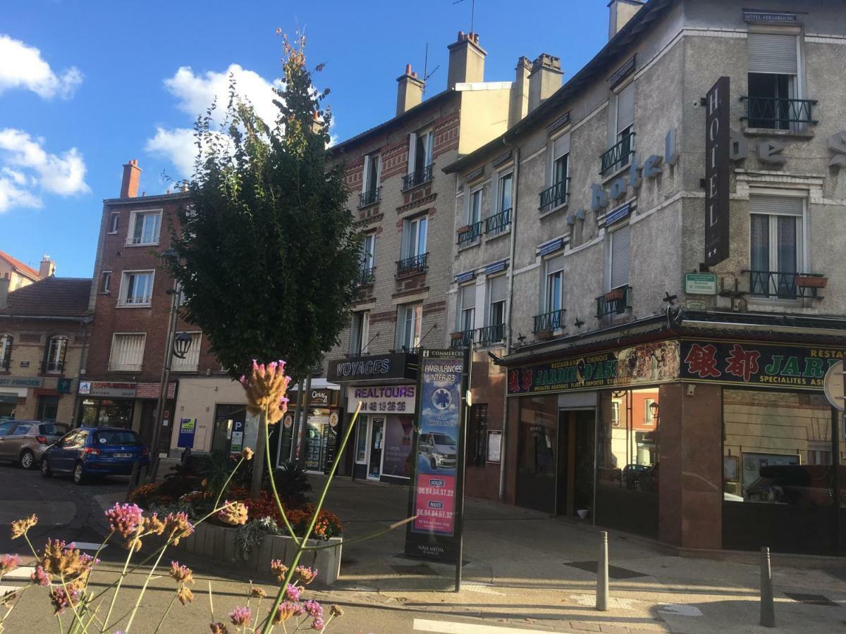 Hotel De Strasbourg Aulnay-sous-Bois Exterior foto